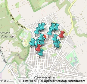 Mappa Via Luis Pasteur, 74023 Grottaglie TA, Italia (0.274)