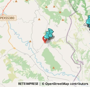 Mappa Strada Provinciale Montescaglioso - Piani, 75024 Montescaglioso MT, Italia (6.79125)