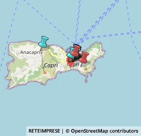 Mappa Via Krupp, 80073 Capri NA, Italia (0.58818)