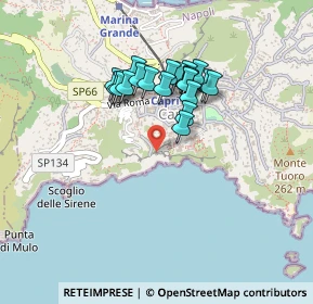 Mappa Via Krupp, 80073 Capri NA, Italia (0.377)