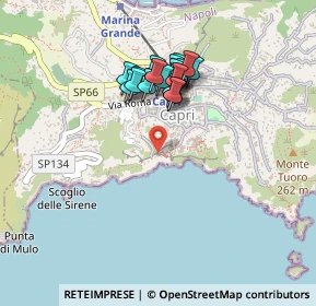 Mappa Via Krupp, 80073 Capri NA, Italia (0.3875)