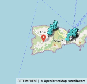 Mappa Str. Faro di Carena, 80071 Anacapri NA, Italia (2.0135)