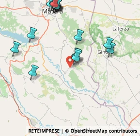 Mappa SP Montescaglioso - Piani, 75024 Montescaglioso MT, Italia (10.9195)