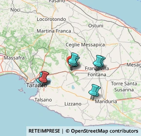 Mappa Via Renoir, 74023 Grottaglie TA, Italia (11.21538)