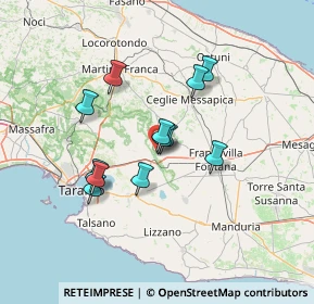 Mappa Via Renoir, 74023 Grottaglie TA, Italia (11.695)