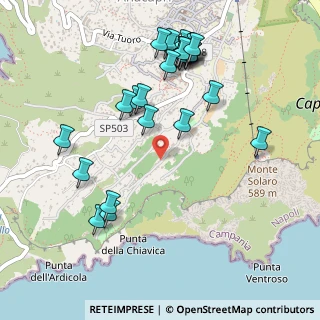 Mappa Strada Migliara, 80071 Anacapri NA, Italia (0.61071)
