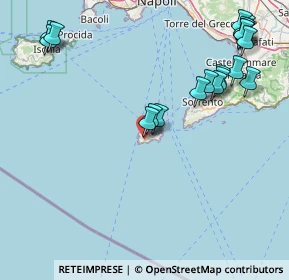 Mappa Strada Migliara, 80071 Anacapri NA, Italia (22.0905)