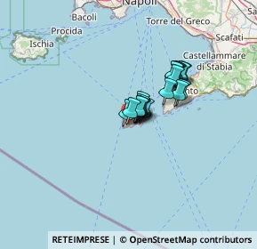 Mappa Strada Migliara, 80071 Anacapri NA, Italia (8.4545)