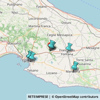 Mappa Via Gorki, 74023 Grottaglie TA, Italia (12.23273)