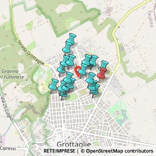 Mappa Via Gorki, 74023 Grottaglie TA, Italia (0.2865)