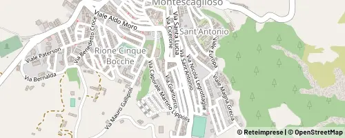 Mappa Montescaglioso