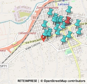 Mappa Viale Cotrino, 72022 Latiano BR, Italia (0.5025)