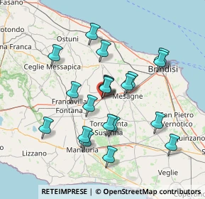Mappa Viale Cotrino, 72022 Latiano BR, Italia (14.0985)