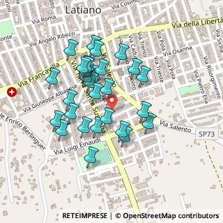 Mappa Via Sant'Antonio, 72022 Latiano BR, Italia (0.21333)