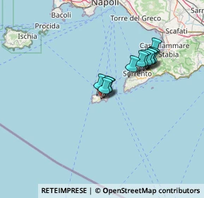 Mappa Via Mulo, 80073 Capri NA, Italia (11.125)