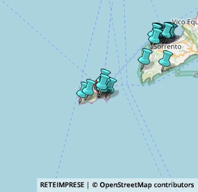 Mappa Via Mulo, 80073 Capri NA, Italia (8.021)