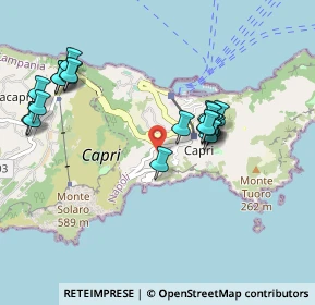 Mappa Via Mulo, 80073 Capri NA, Italia (1.0515)