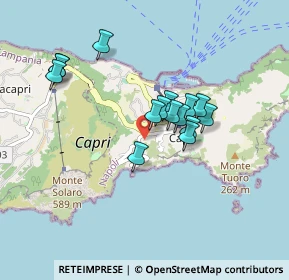 Mappa Via Mulo, 80073 Capri NA, Italia (0.758)