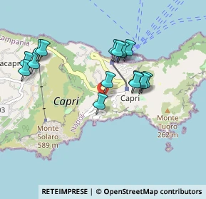 Mappa Via Mulo, 80073 Capri NA, Italia (0.964)