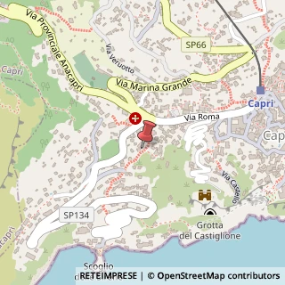 Mappa Via Mulo, 15B, 80076 Capri, Napoli (Campania)