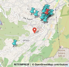Mappa Via Rio Lincian, 80071 Anacapri NA, Italia (0.587)