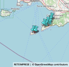 Mappa Via Certosa, 80073 Capri NA, Italia (11.69333)