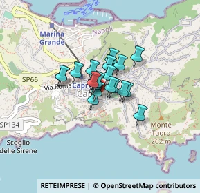 Mappa Via Certosa, 80073 Capri NA, Italia (0.2345)