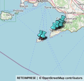 Mappa Via Occhio Marino, 80073 Capri NA, Italia (9.99889)