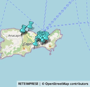 Mappa Via Occhio Marino, 80073 Capri NA, Italia (0.954)