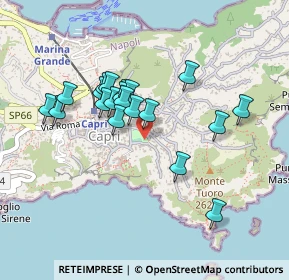 Mappa Via Occhio Marino, 80073 Capri NA, Italia (0.413)