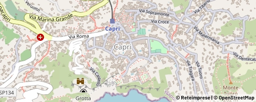 Mappa Capri