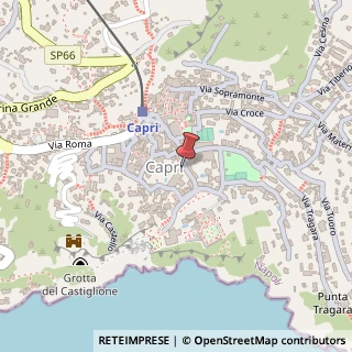 Mappa Via Federico Serena, 20, 80073 Capri, Napoli (Campania)
