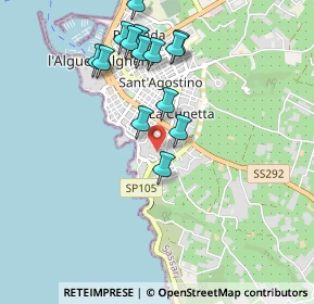 Mappa Via Nulauro, 07041 Alghero SS, Italia (1.01929)