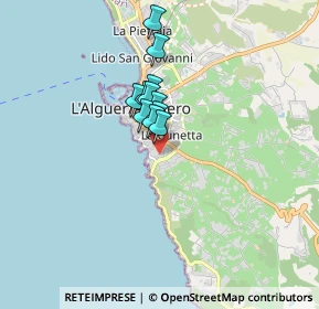 Mappa Via Nulauro, 07041 Alghero SS, Italia (1.17)