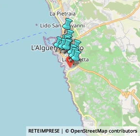 Mappa Via Nulauro, 07041 Alghero SS, Italia (0.98923)