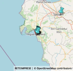 Mappa Via Nulauro, 07041 Alghero SS, Italia (14.46)