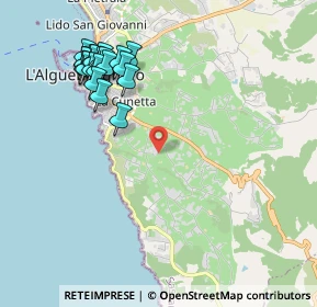 Mappa Strada vicinale vecchia, 07041 Alghero SS, Italia (2.4215)