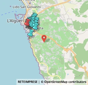 Mappa Strada vicinale vecchia, 07041 Alghero SS, Italia (1.934)