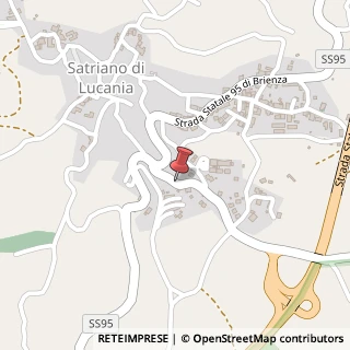 Mappa Via luigi sturzo, 85050 Satriano di Lucania, Potenza (Basilicata)