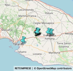 Mappa Via Rodi, 74023 Grottaglie TA, Italia (5.06545)