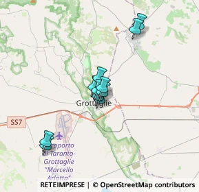 Mappa Via Padre D'Amuri, 74023 Grottaglie TA, Italia (2.72727)