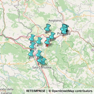 Mappa 85050 Satriano di Lucania PZ, Italia (12.7995)