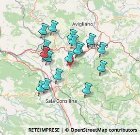 Mappa 85050 Satriano di Lucania PZ, Italia (12.765)