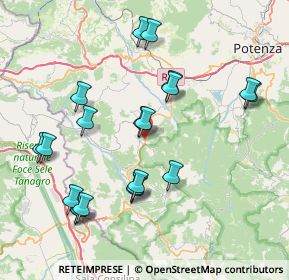 Mappa 85050 Satriano di Lucania PZ, Italia (8.8785)