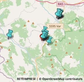 Mappa Via Paschiero, 85050 Satriano di Lucania PZ, Italia (3.086)