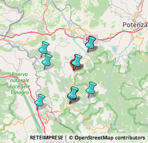 Mappa Via Paschiero, 85050 Satriano di Lucania PZ, Italia (6.09909)