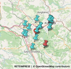 Mappa Via Paschiero, 85050 Satriano di Lucania PZ, Italia (11.4225)
