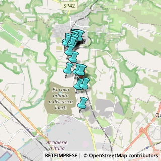 Mappa Via Egidio Pignatelli, 74010 Statte TA, Italia (1.58571)