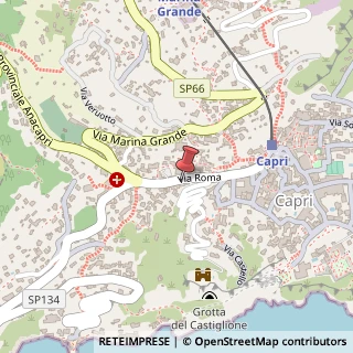 Mappa Via Roma, 75-d, 80073 Capri, Napoli (Campania)