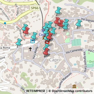 Mappa Piazzetta Cerio, 80076 Capri NA, Italia (0.1085)